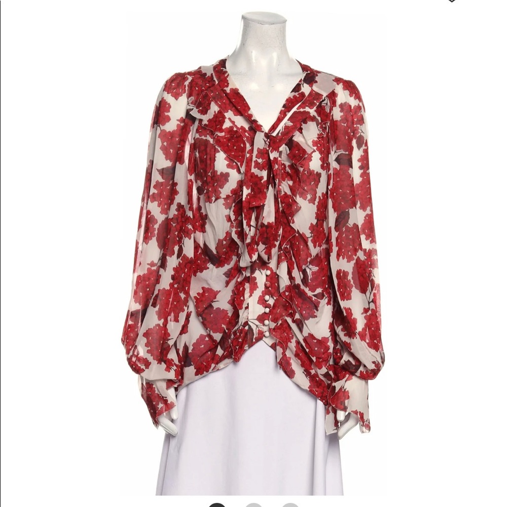 NWOT THE KOOPLES-Paris shirt 100% silk